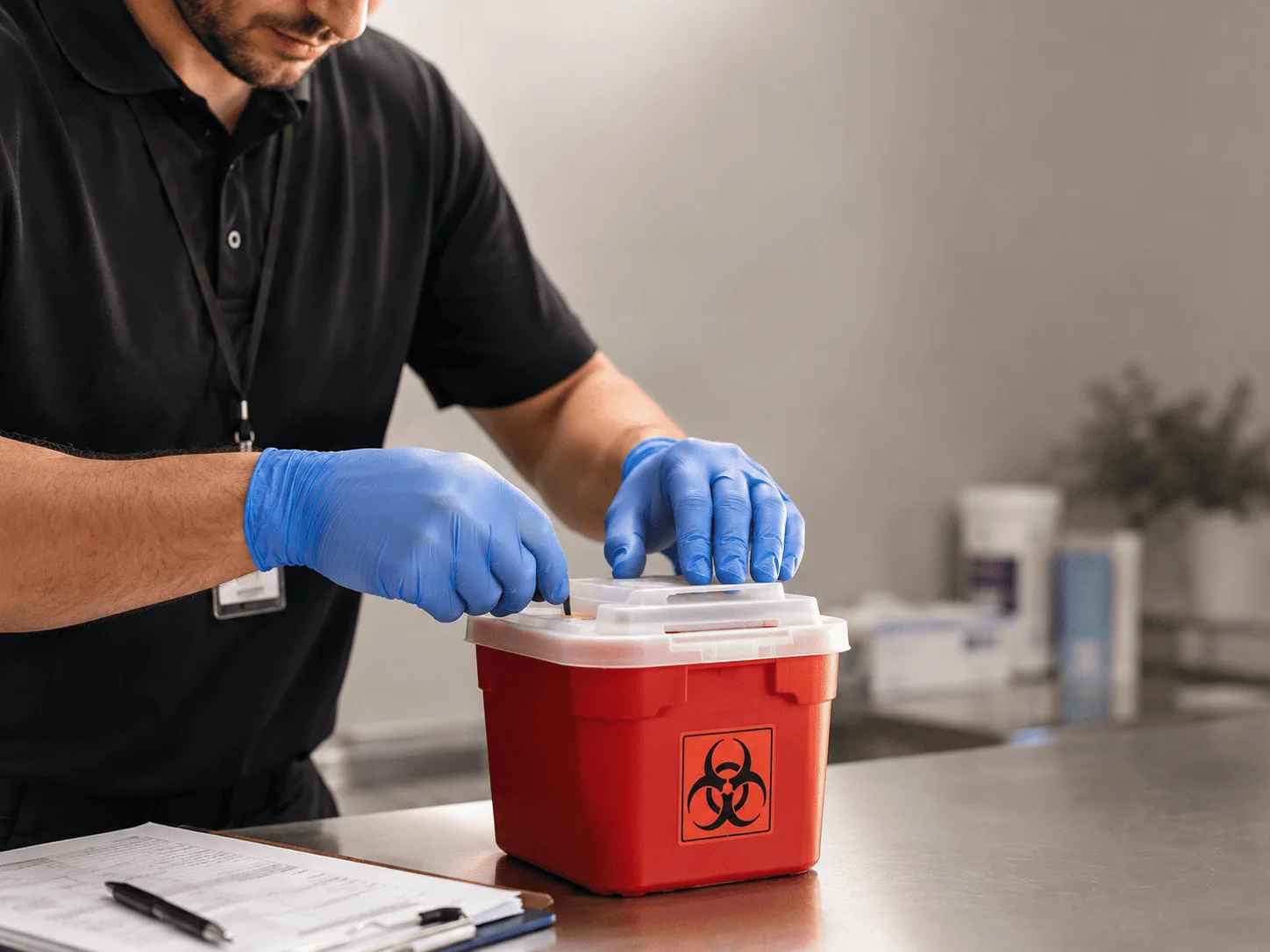 Why choose Sharps Waste Disposal in Kimbolton, OH